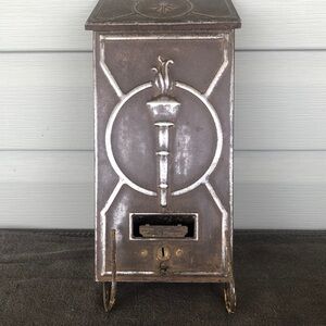 Antique Liberty Victory Torch Mailbox